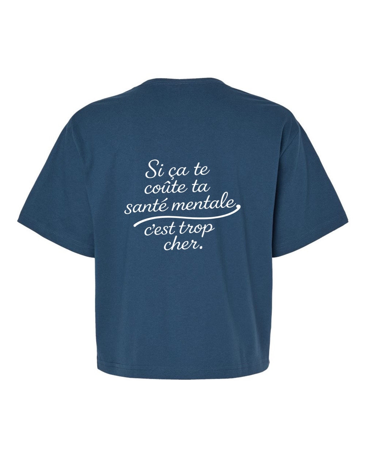 T-shirt court «Santé mentale»