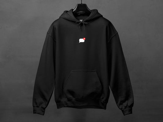Hoodie unisexe «Texto du coeur»