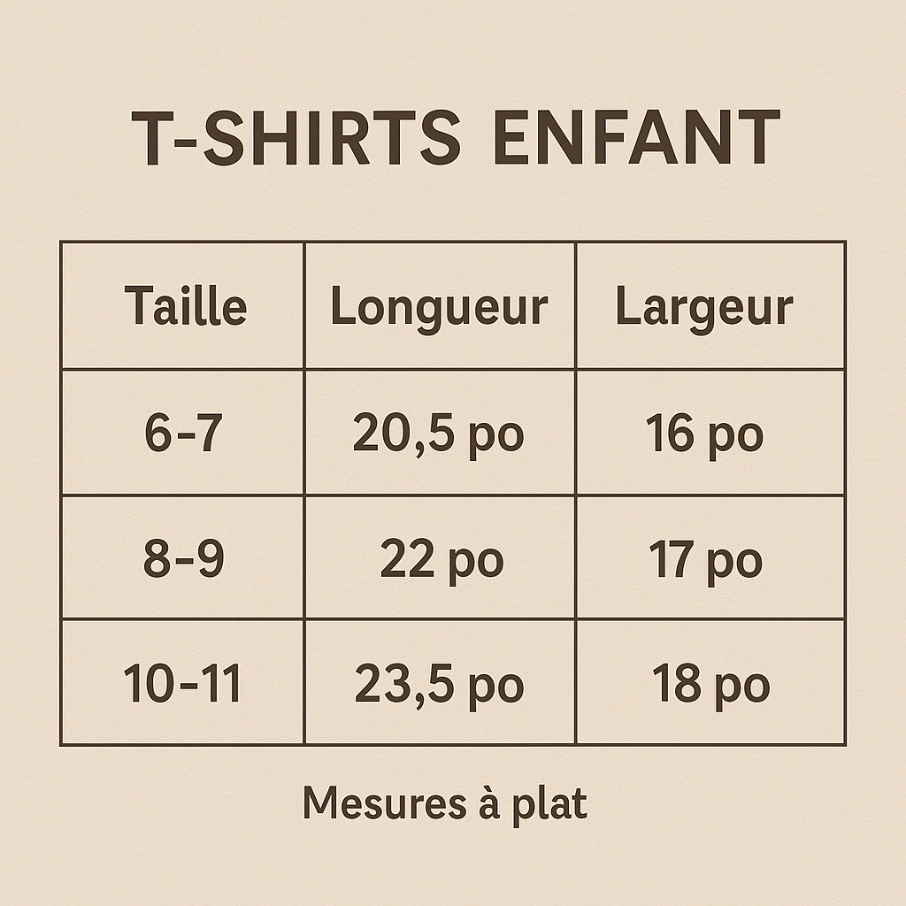 T-shirt enfant « Amomé EST. 2024 »