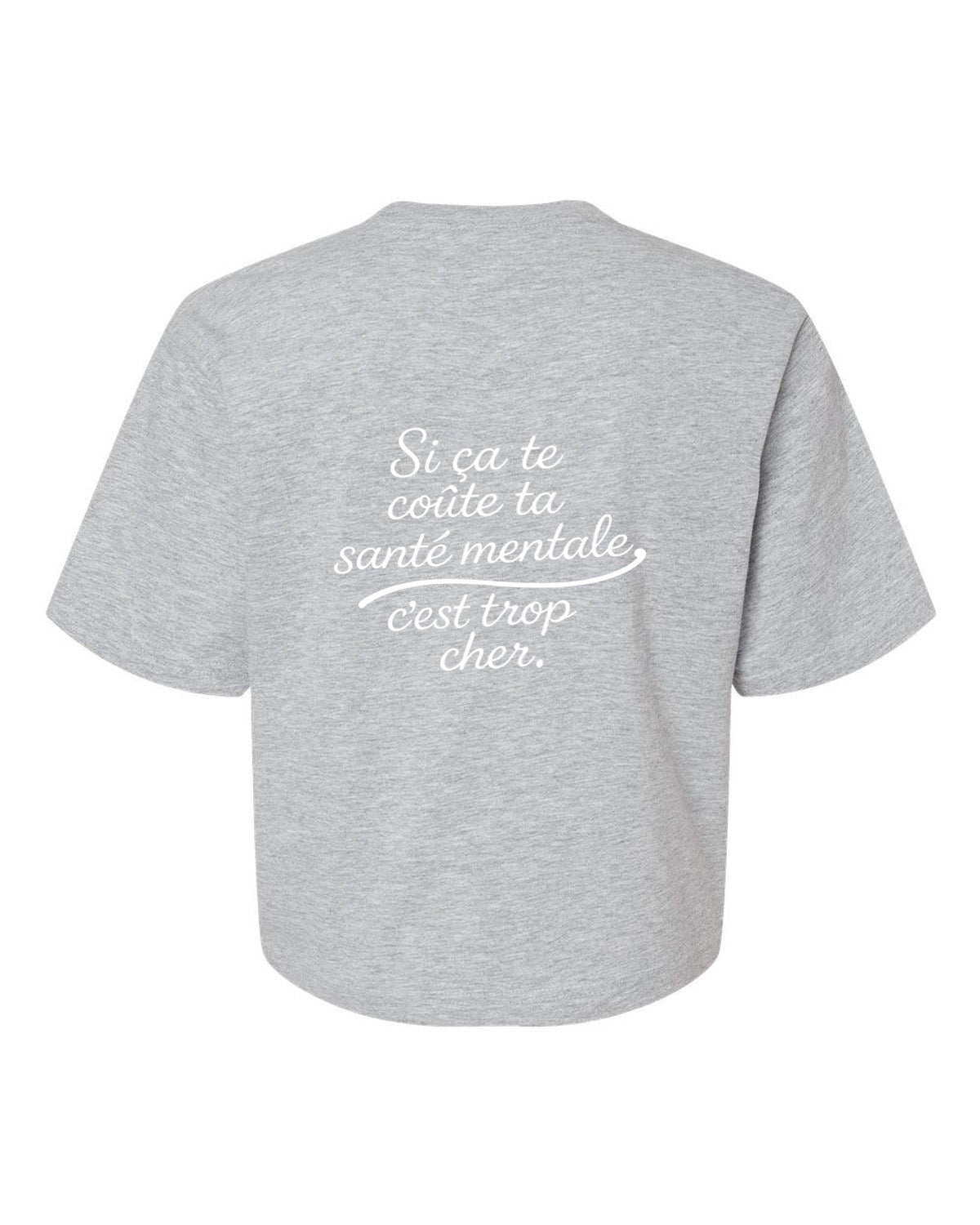 T-shirt court «Santé mentale»