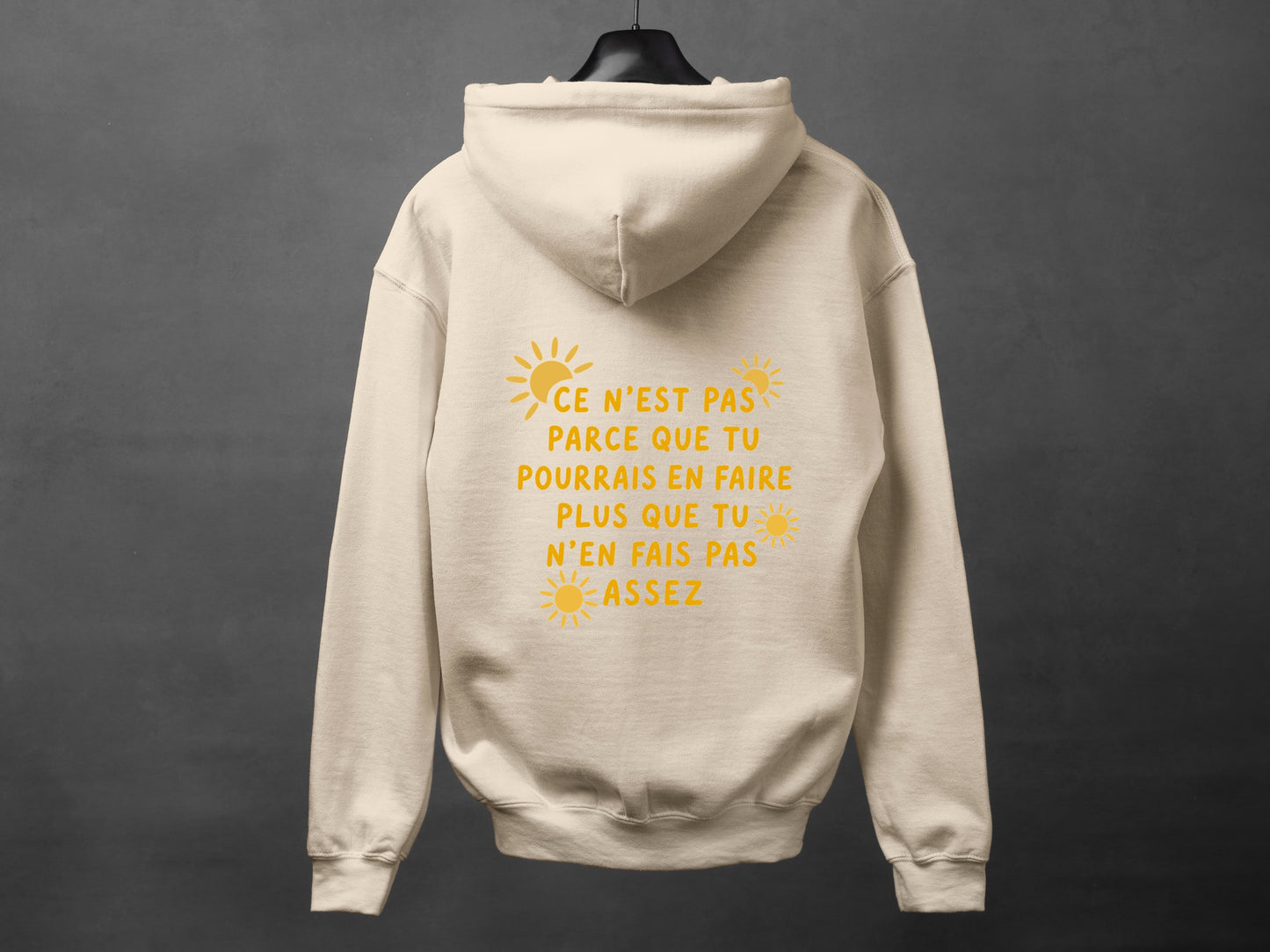 Hoodie unisexe «Suffisant»
