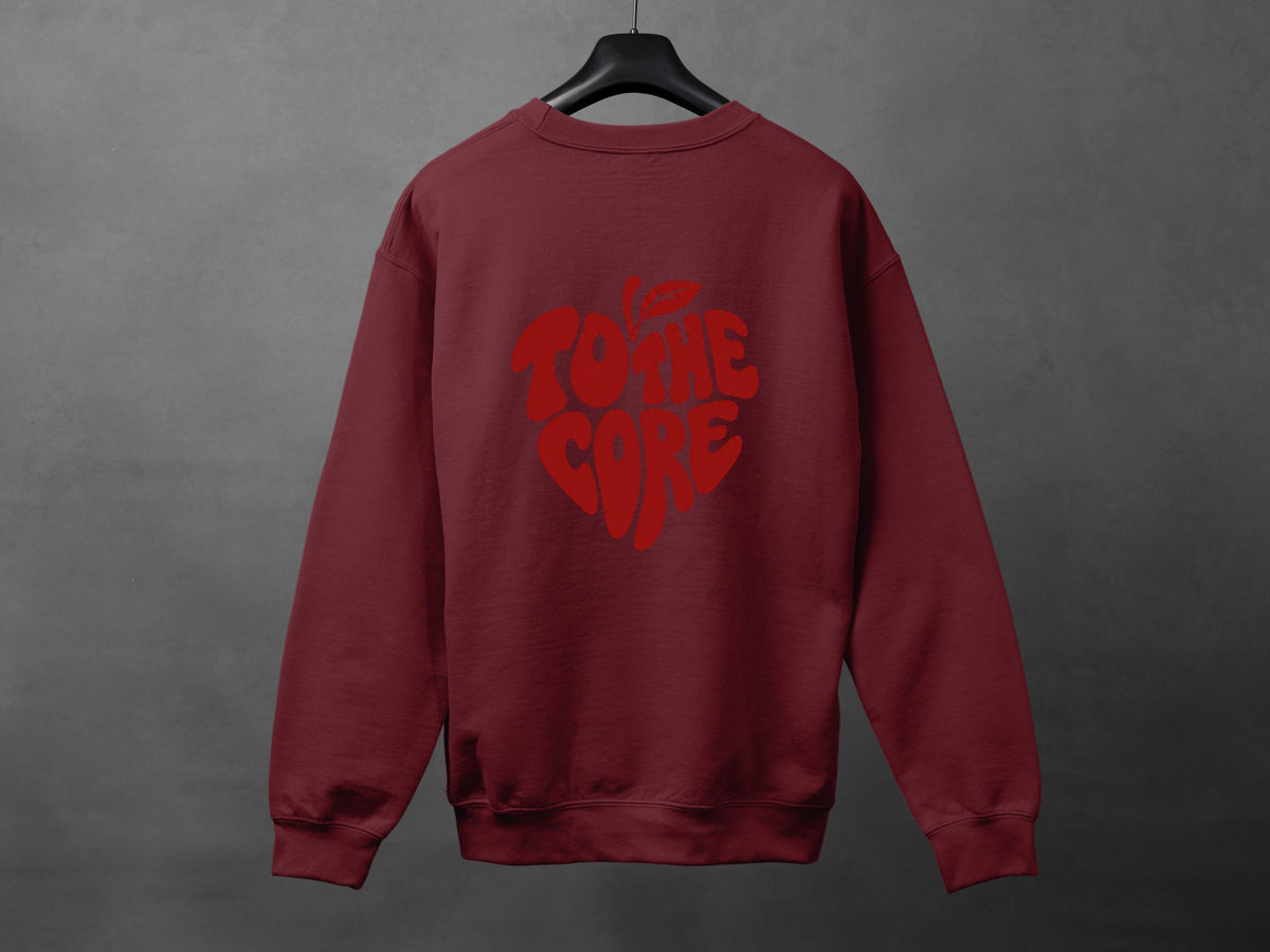Crewneck unisexe «Loving myself to the core»
