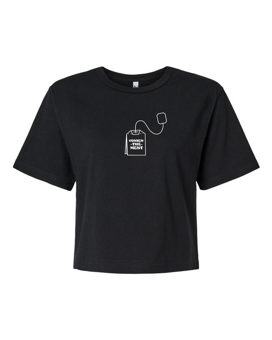 T-shirt court « Consen-thé-ment »