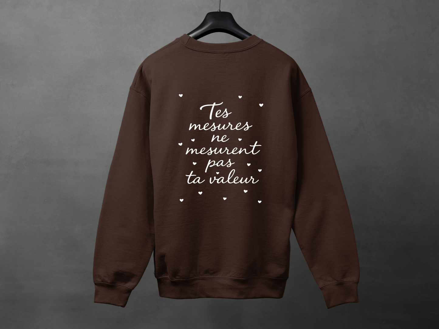 Crewneck unisexe «Mesures»