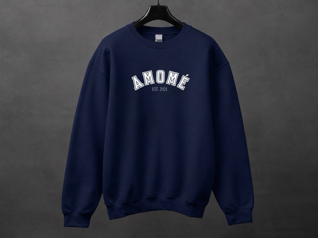 Crewneck unisexe «Amomé EST. 2024»