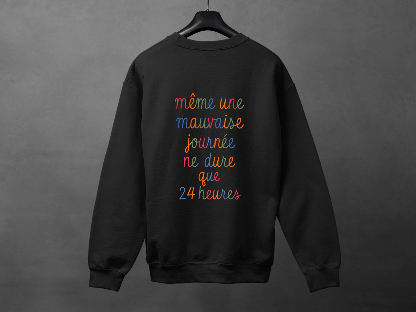 Crewneck unisexe «24 heures»