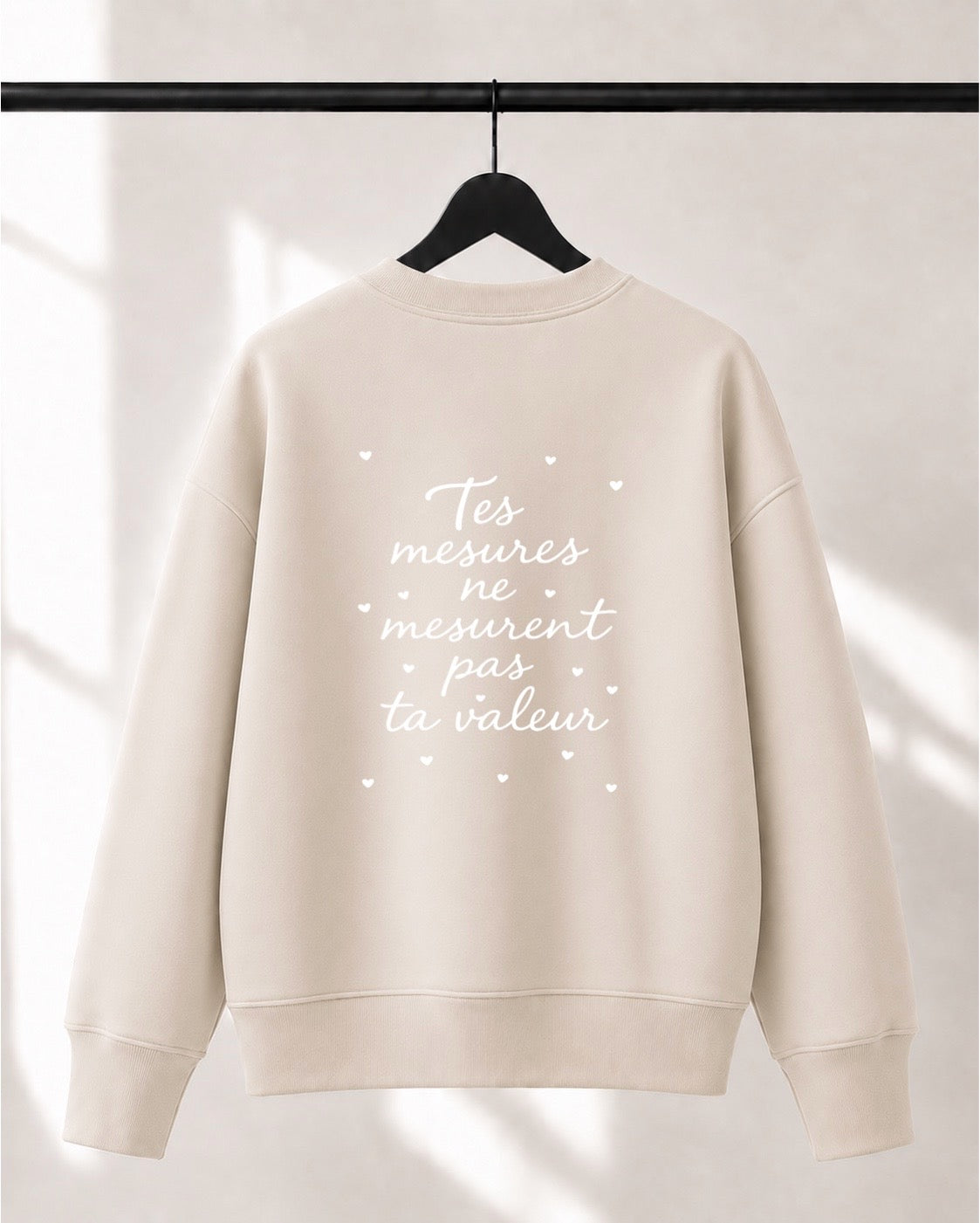 Crewneck Lusso unisexe «Mesures»