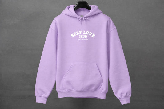 Hoodie unisexe «Self Love Club» - Printemps