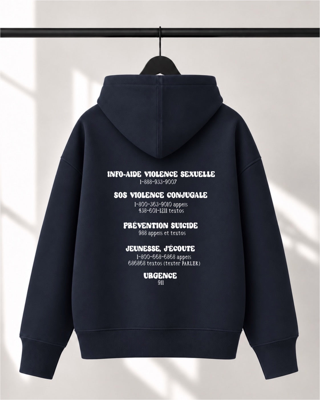 Hoodie Lusso unisexe «You matter»