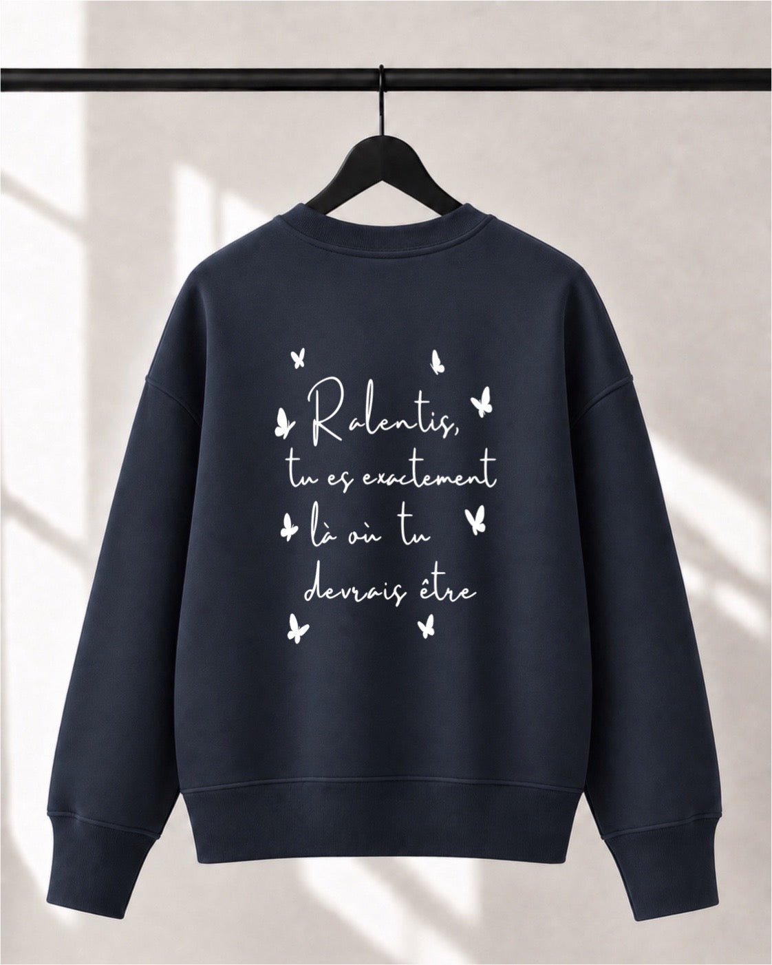 Crewneck Lusso unisexe «Ralentis»