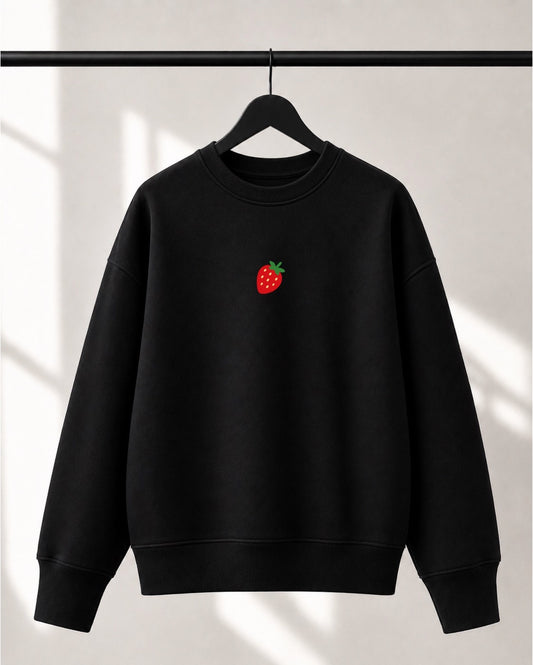Crewneck Lusso unisexe «Loving myself berry much»