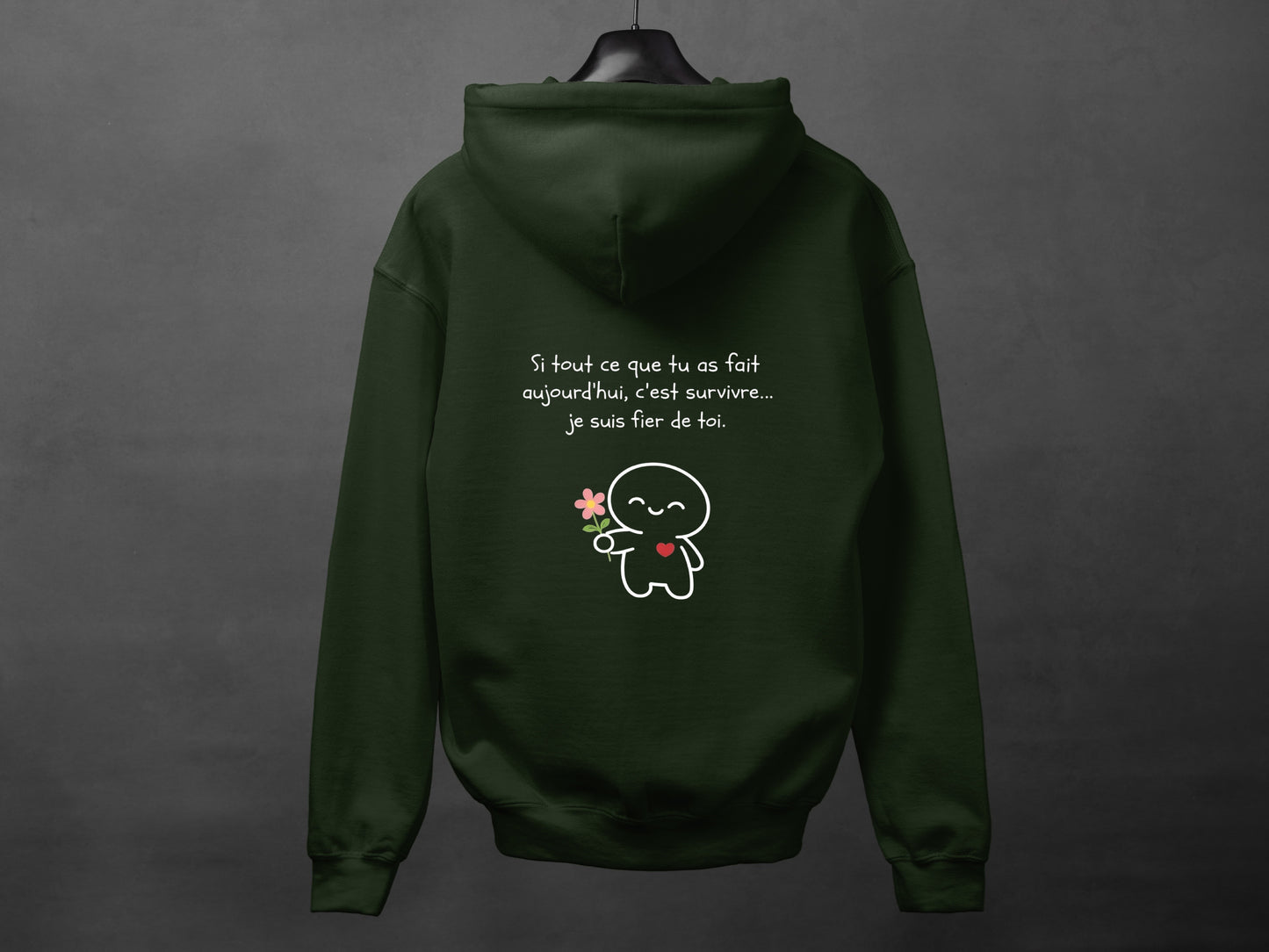 Hoodie unisexe «Aujourd'hui»