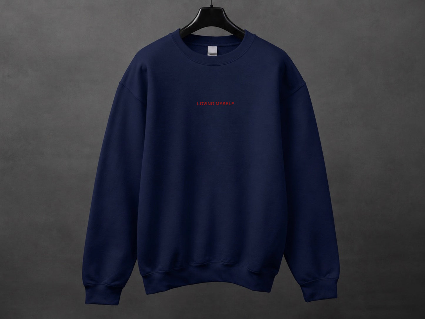 Crewneck unisexe «Loving myself to the core»