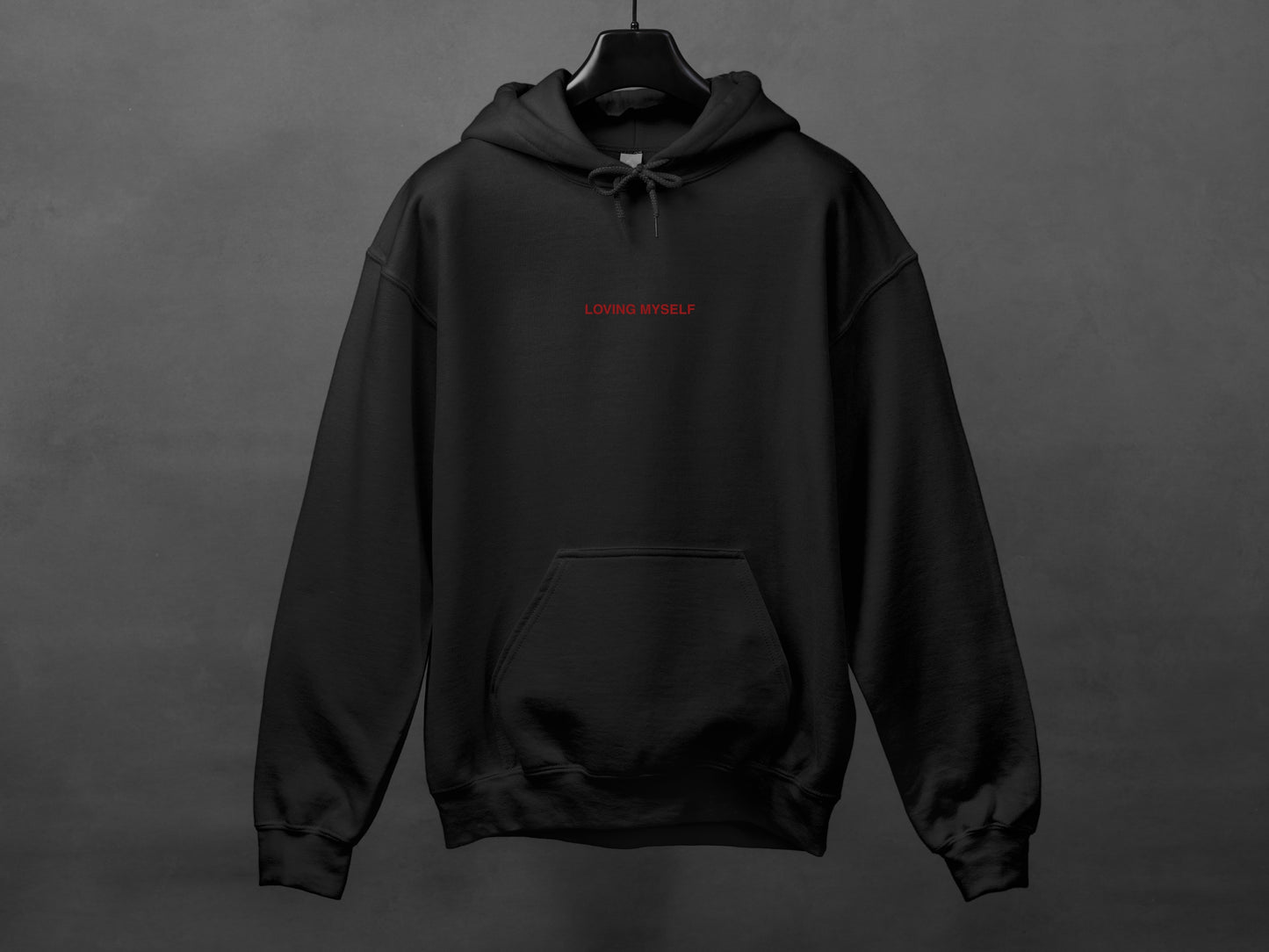Hoodie unisexe «Loving myself to the core»