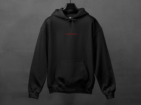 Hoodie unisexe «Loving myself to the core»