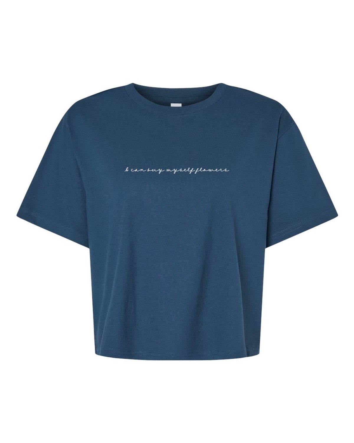 T-shirt court « I can buy myself flowers »