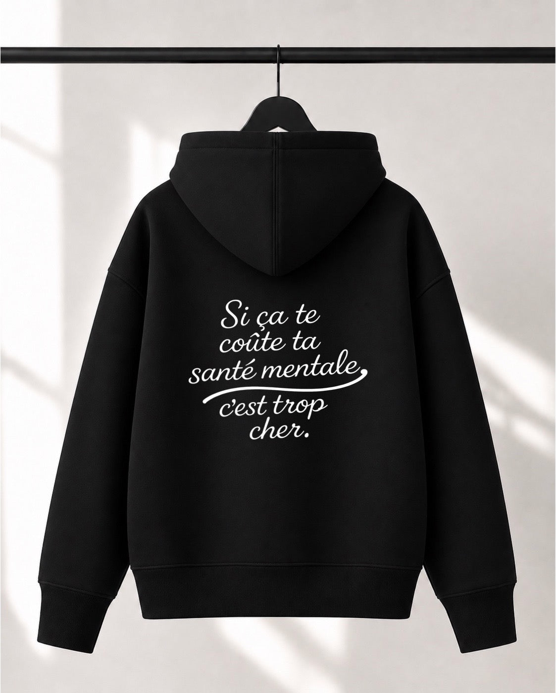 Hoodie Lusso unisexe «Santé mentale»