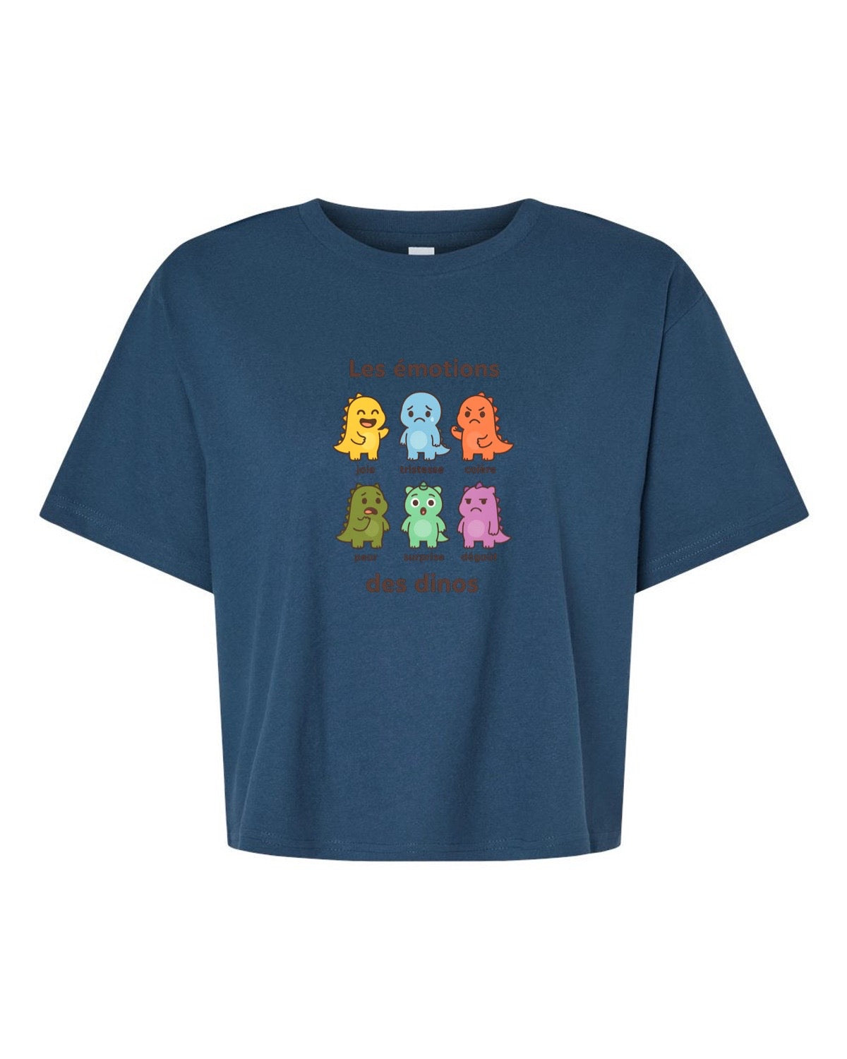T-shirt court «Émotions dinos»