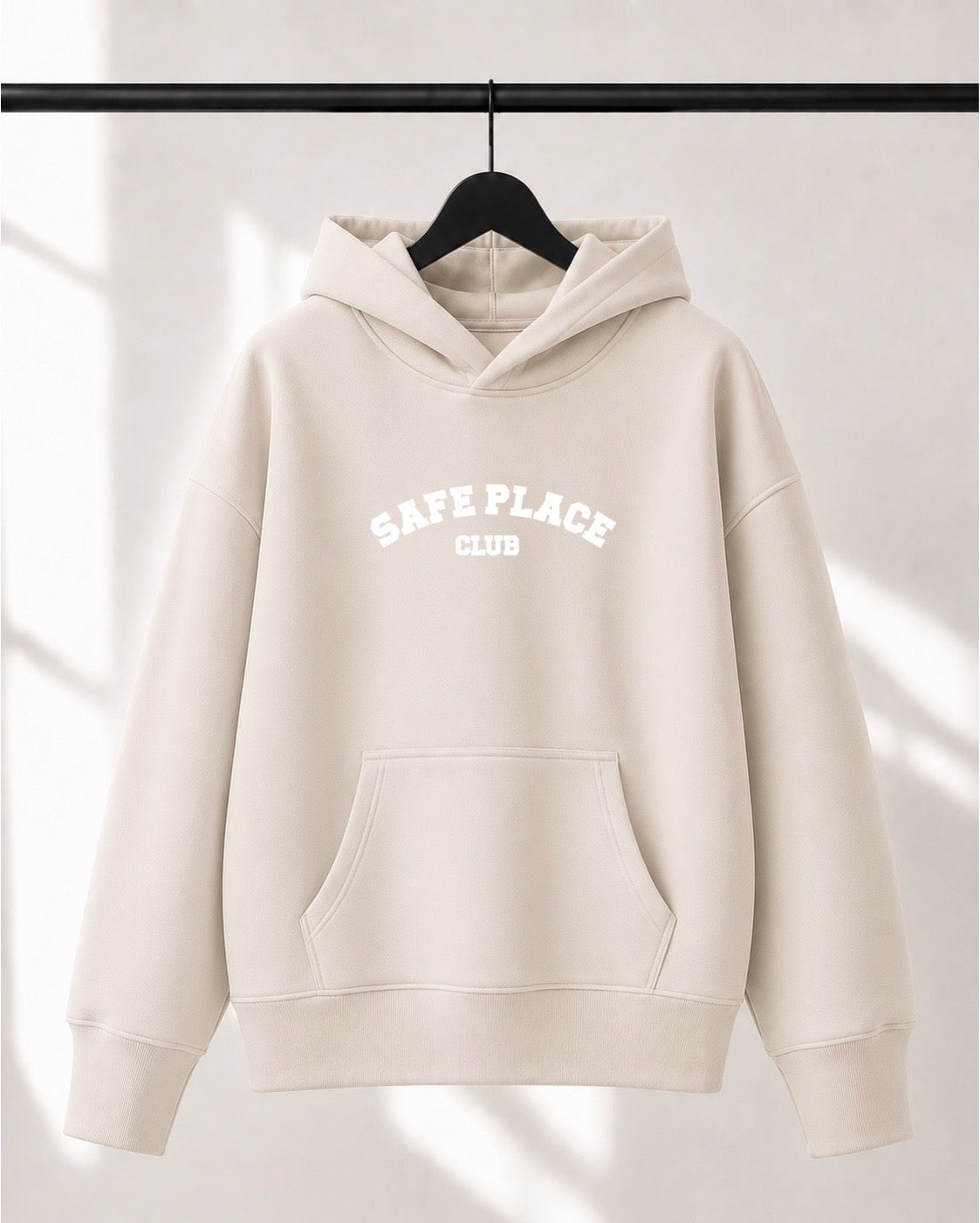 Hoodie Lusso unisexe «Safe place club»