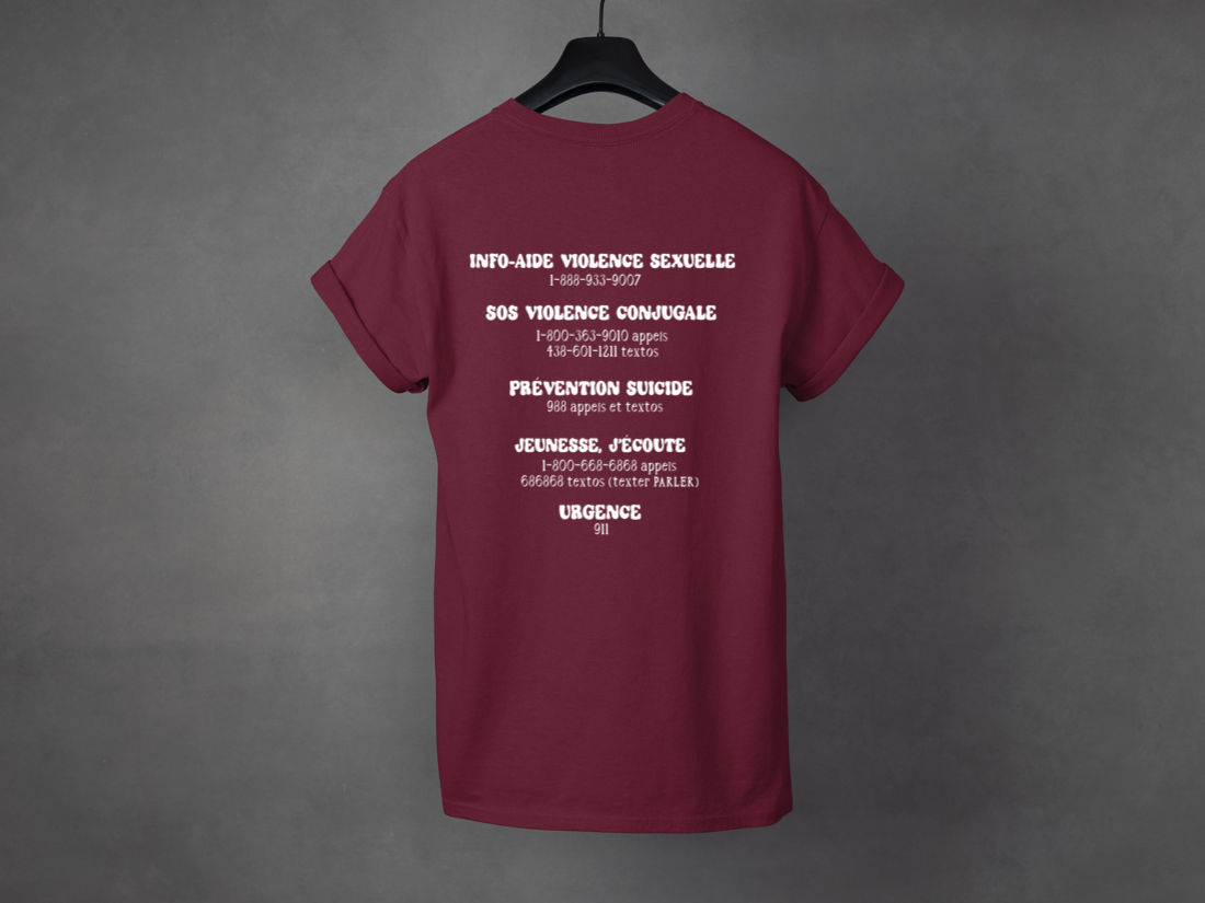 T-shirt unisexe «You matter»