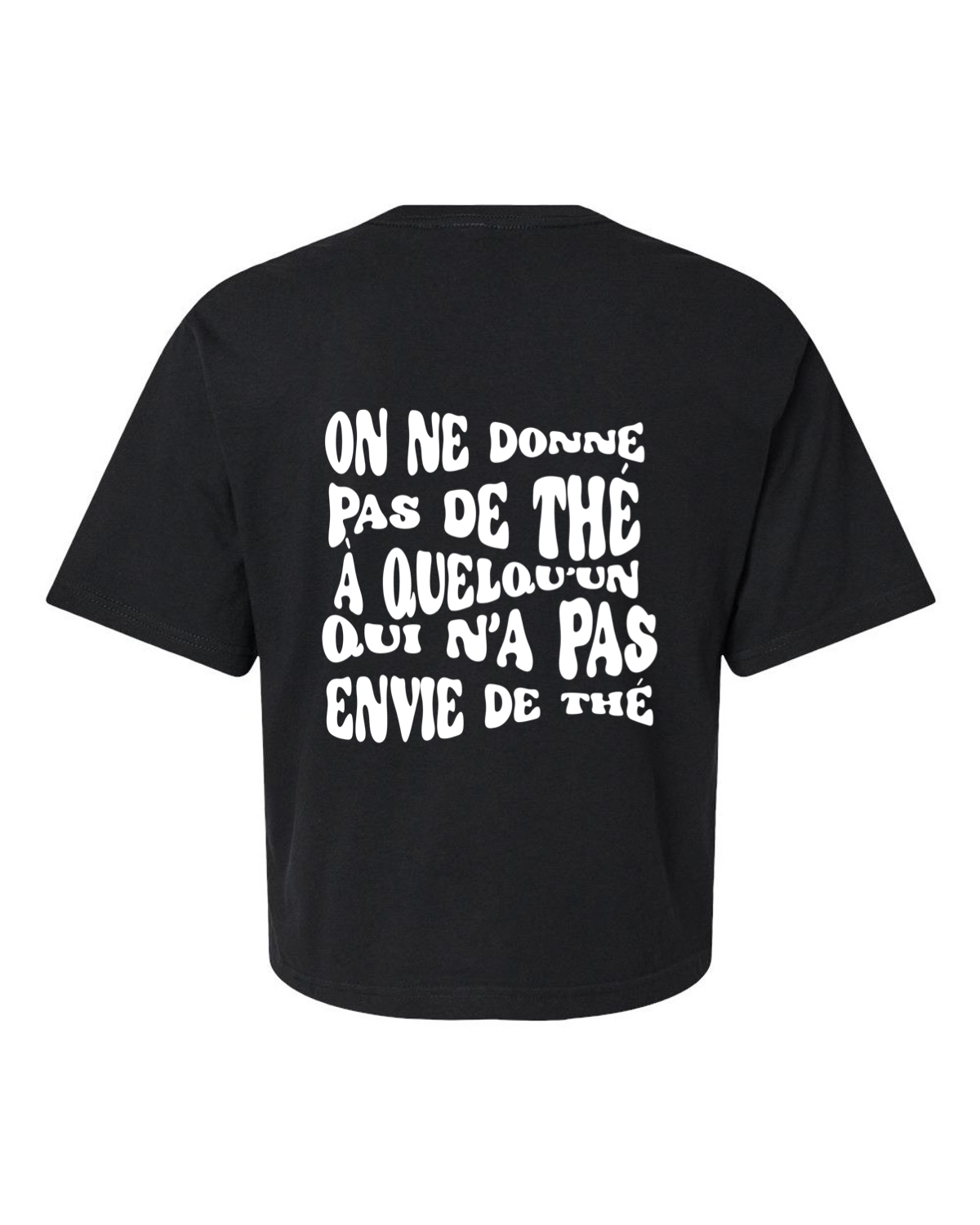 T-shirt court « Consen-thé-ment »