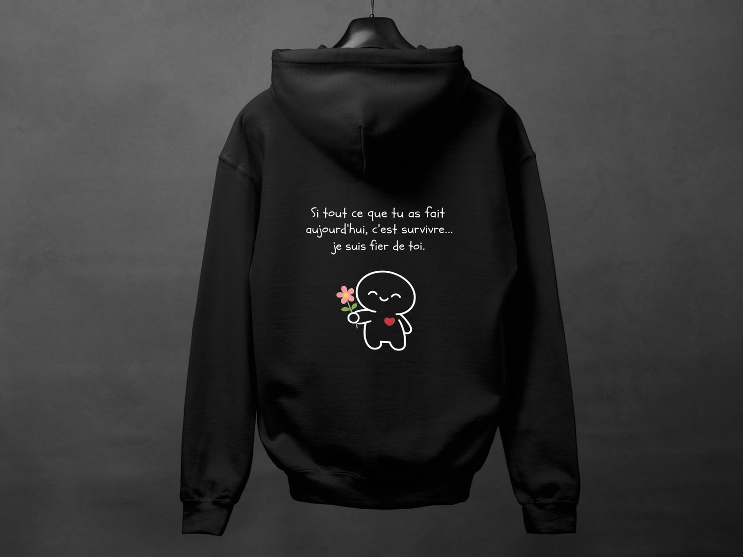 Hoodie unisexe «Aujourd'hui»