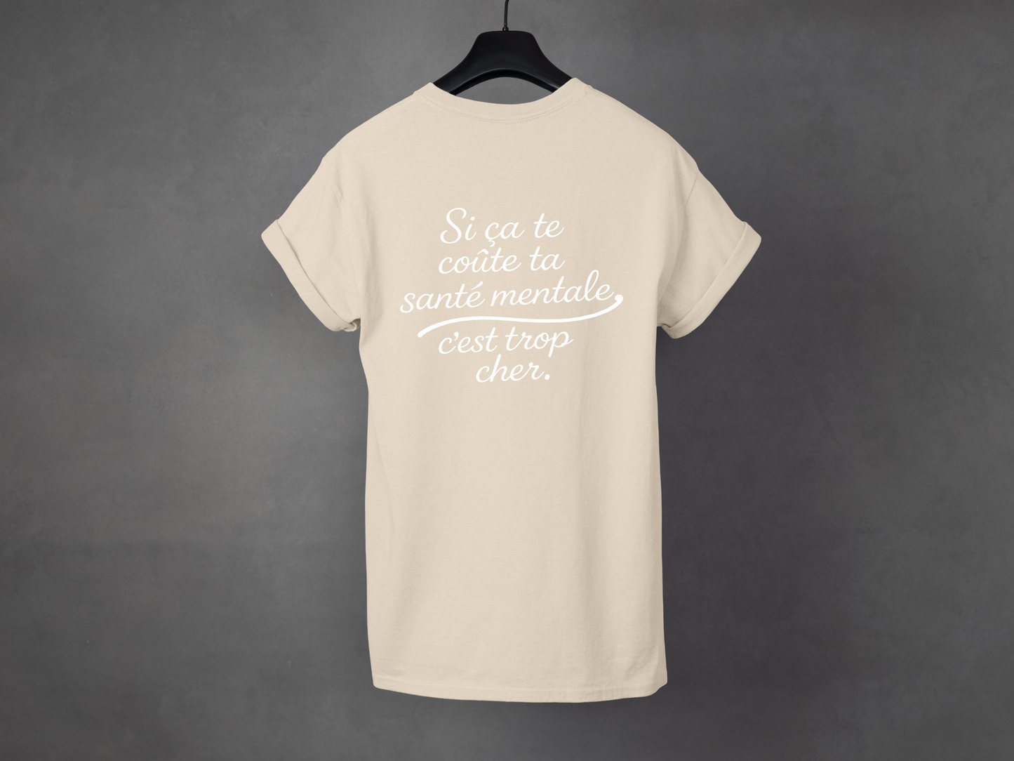 T-shirt unisexe «Santé mentale»