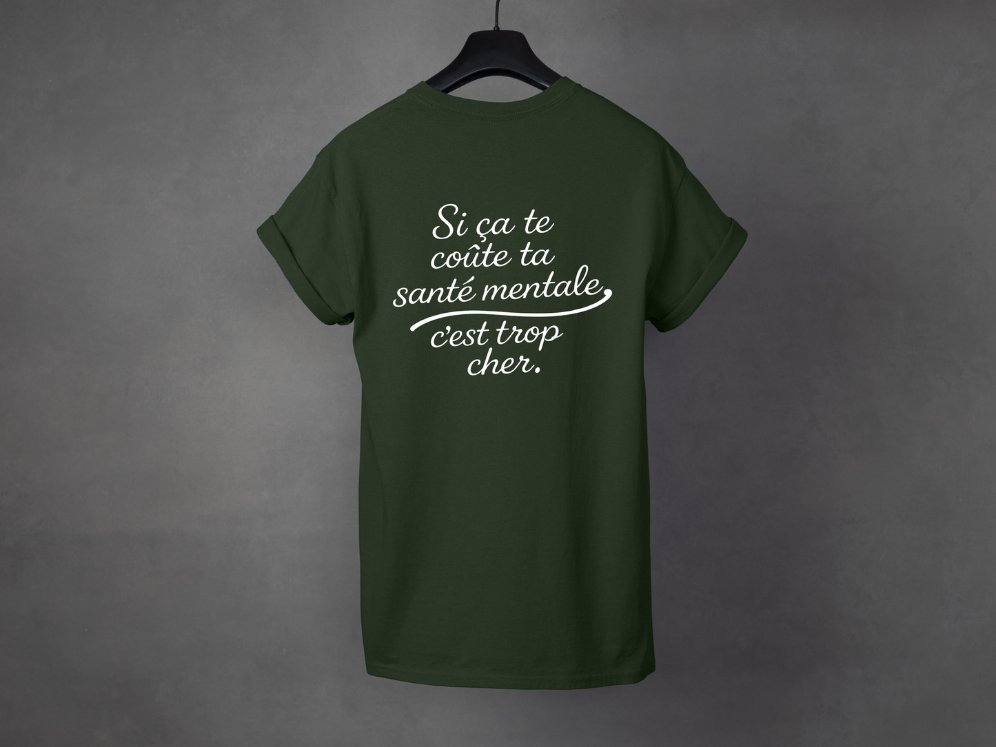 T-shirt unisexe «Santé mentale»