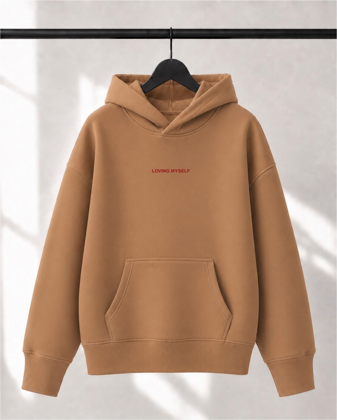 Hoodie Lusso unisexe «Loving myself to the core»