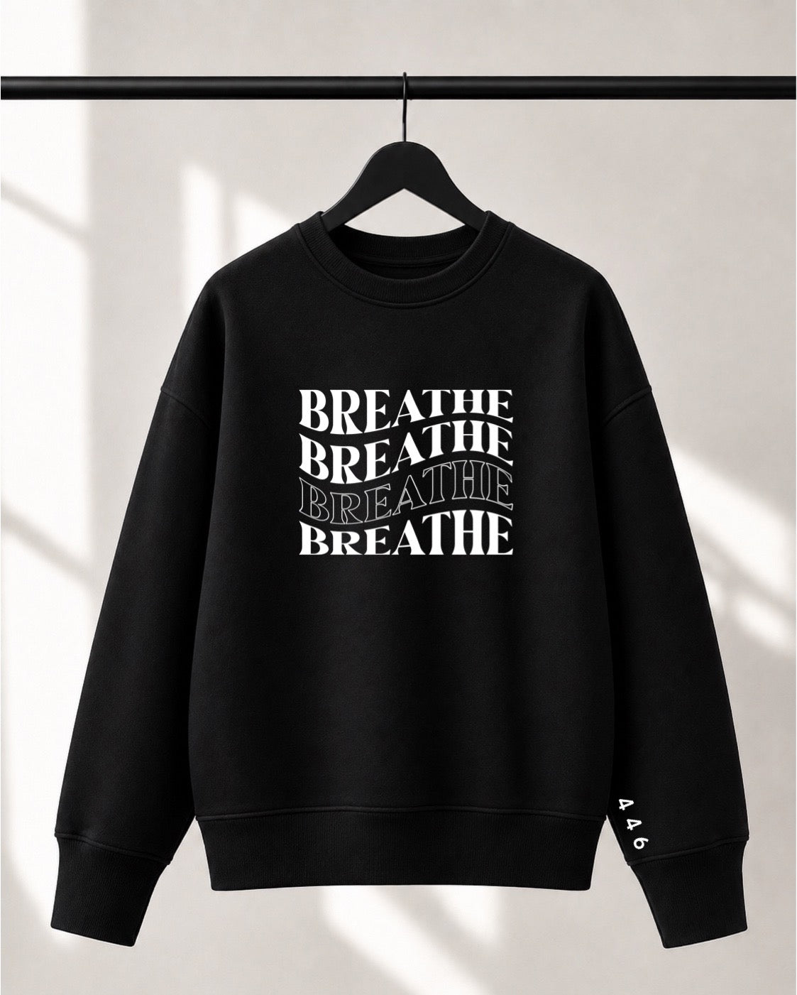 Crewneck Lusso unisexe «Breathe»