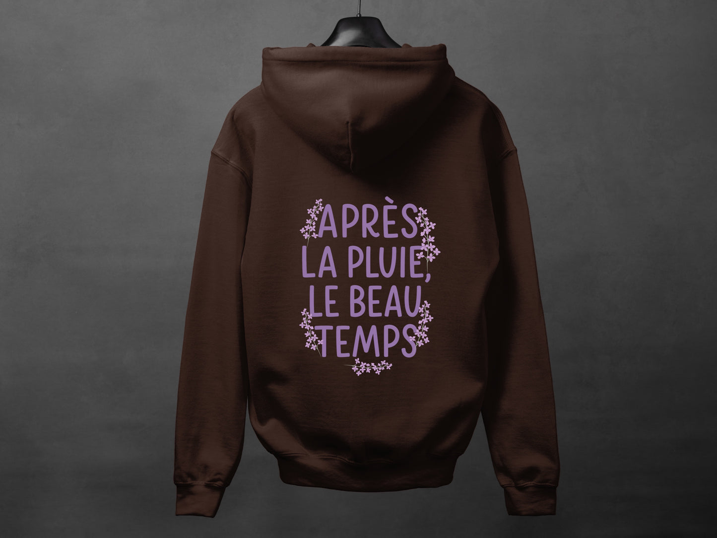 Hoodie unisexe «Après la pluie, le beau temps»