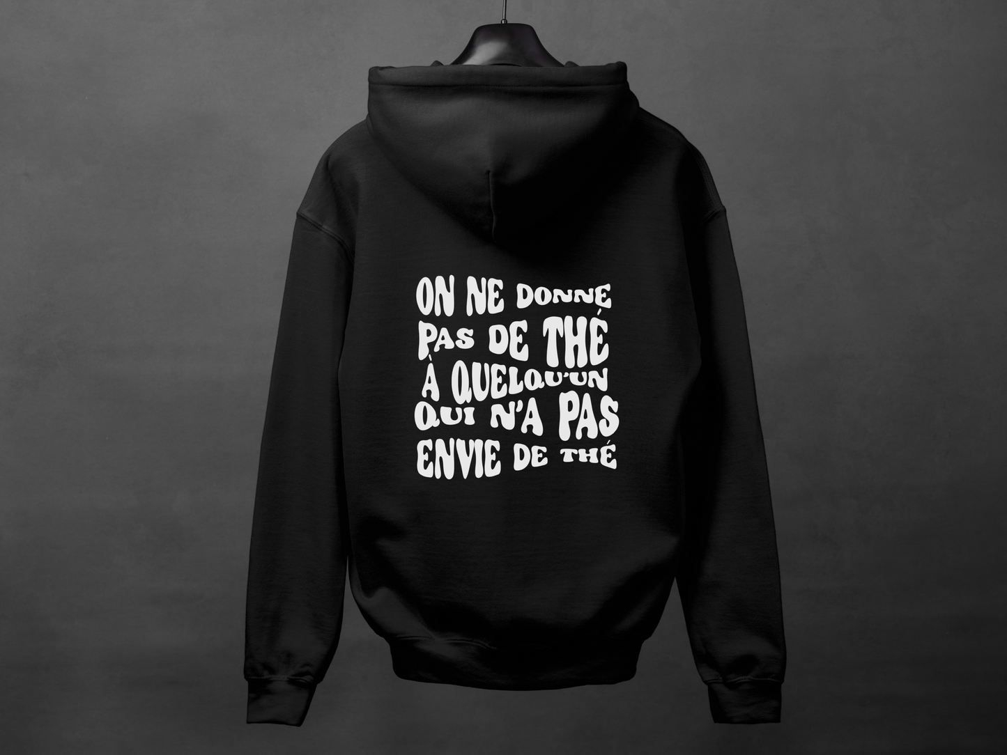 Hoodie unisexe «Consen-thé-ment»