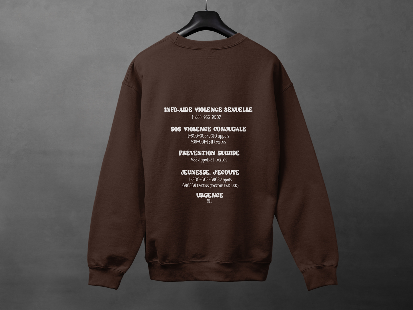 Crewneck unisexe «You matter»
