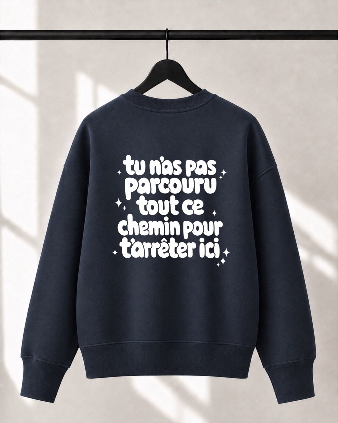Crewneck Lusso unisexe «Chemin»