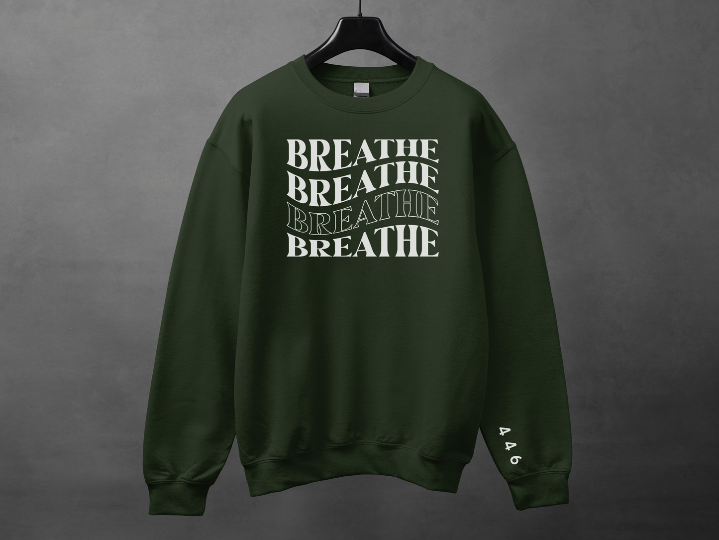 Crewneck unisexe «Breathe»
