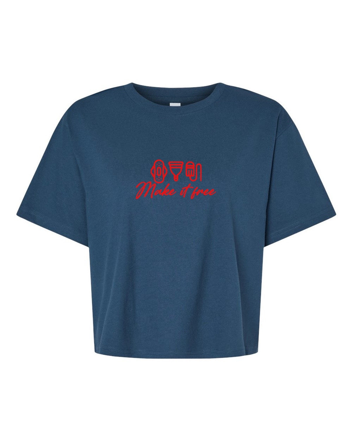 T-shirt court « Make it free »
