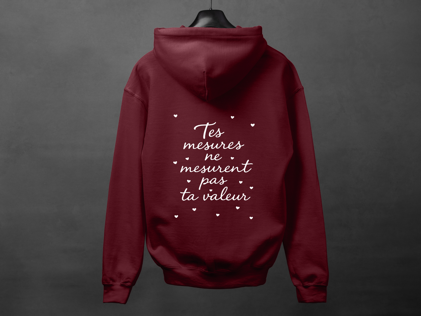Hoodie unisexe «Mesures»