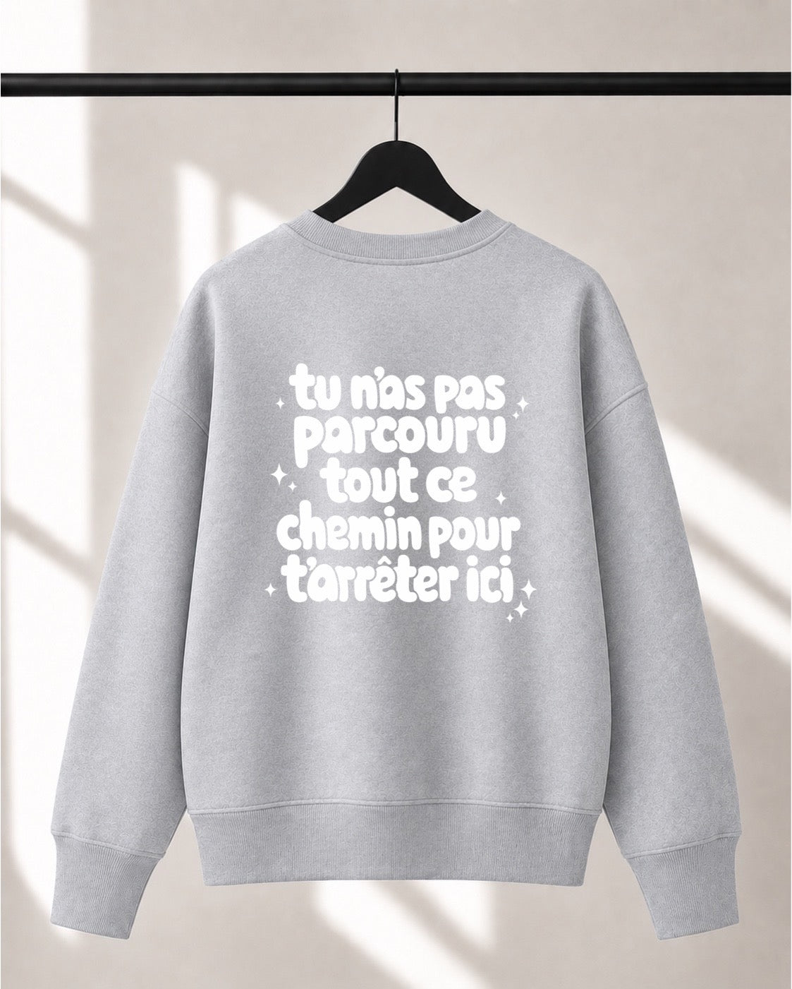 Crewneck Lusso unisexe «Chemin»
