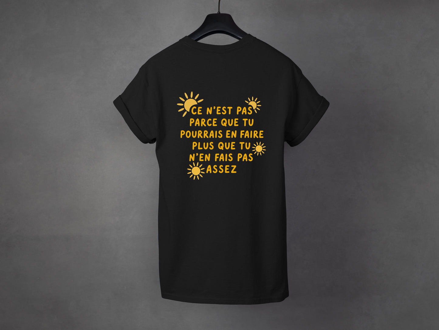 T-shirt unisexe «Suffisant»