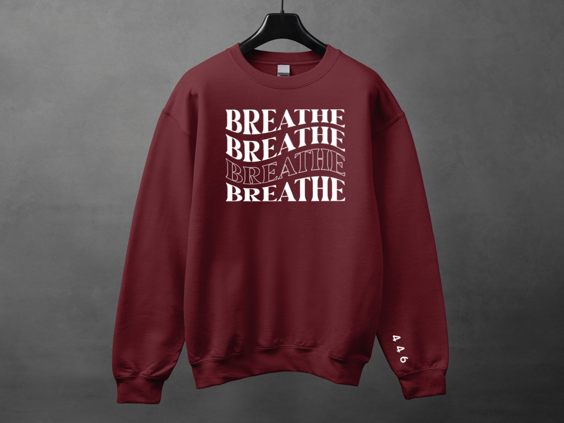 Crewneck unisexe «Breathe»