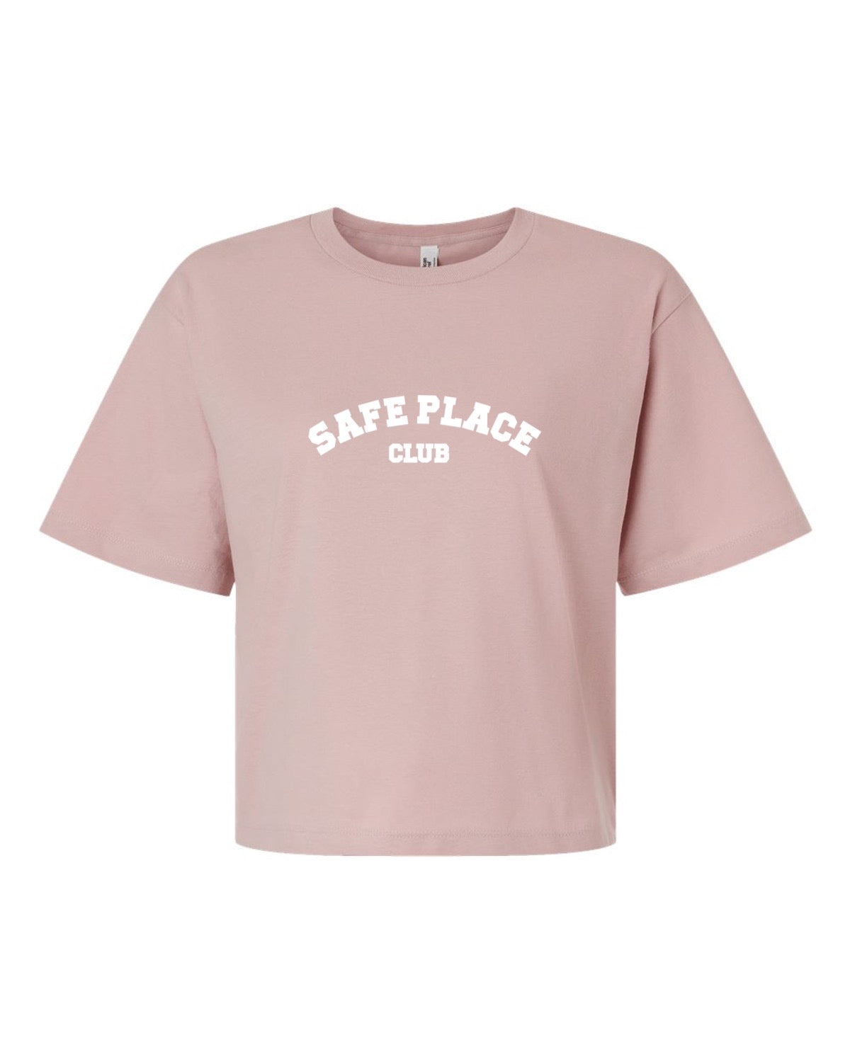 T-shirt court « Safe place club »