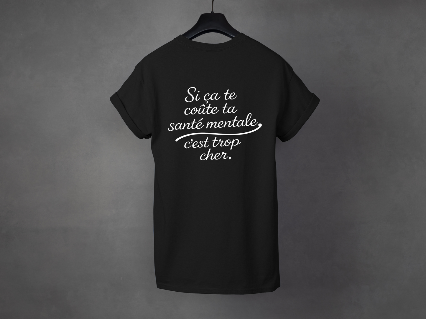 T-shirt unisexe «Santé mentale»