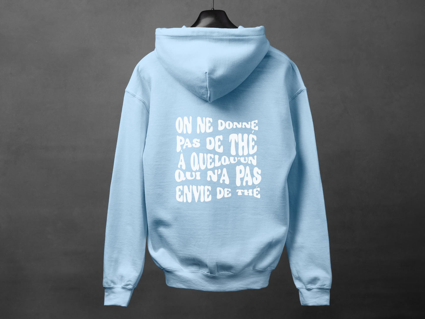 Hoodie unisexe «Consen-thé-ment»