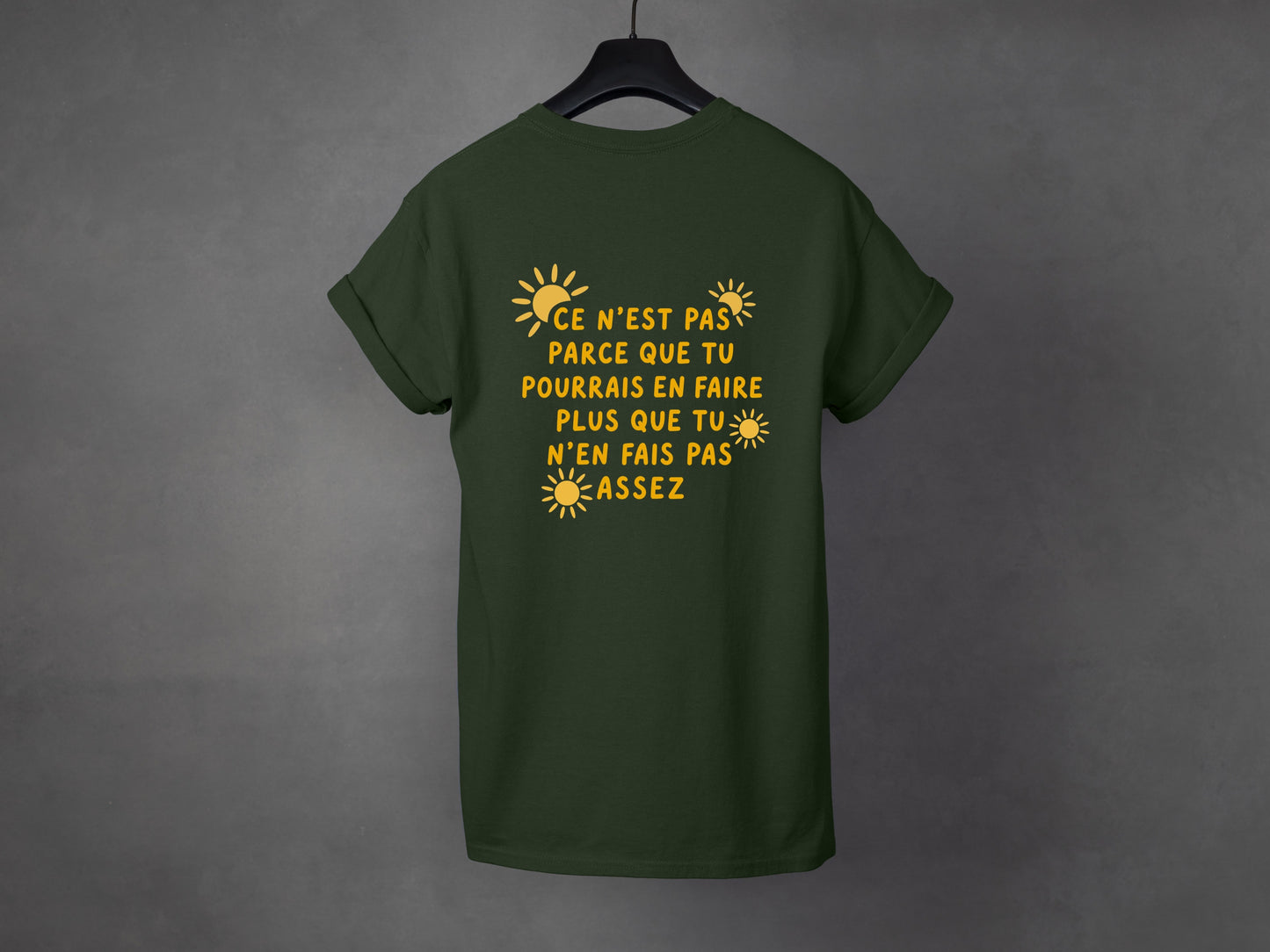T-shirt unisexe «Suffisant»