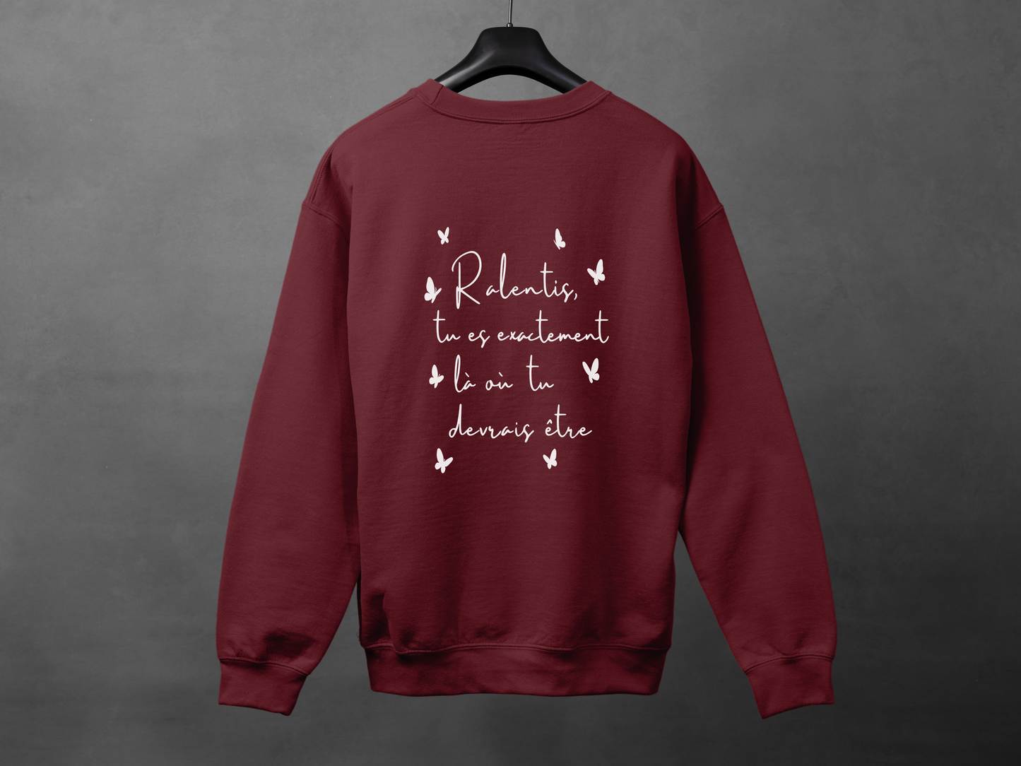 Crewneck unisexe «Ralentis»