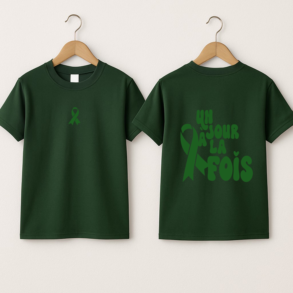 T-shirt enfant « Un jour à la fois »