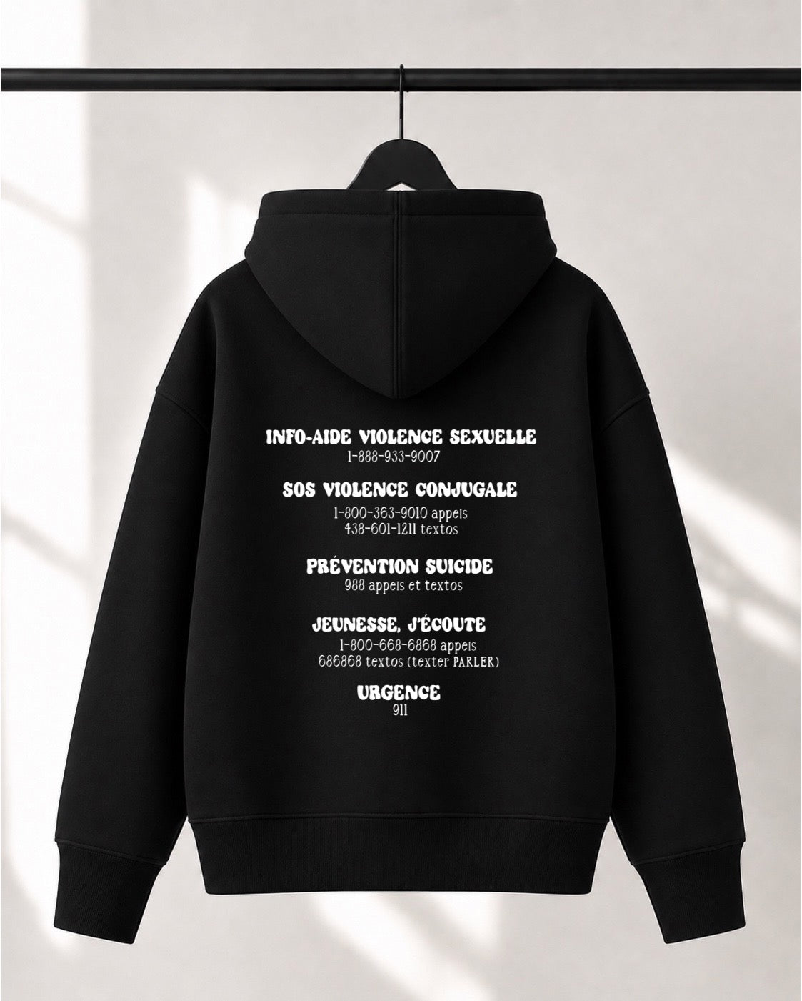 Hoodie Lusso unisexe «You matter»