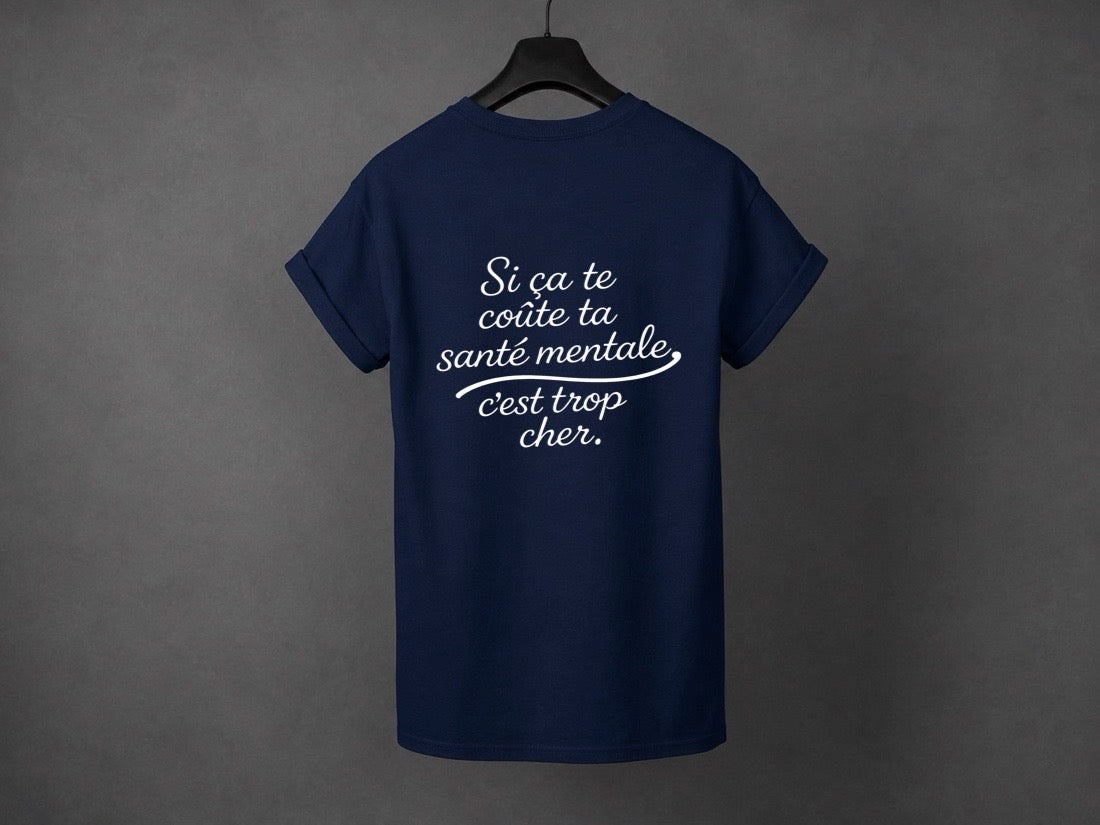 T-shirt unisexe «Santé mentale»