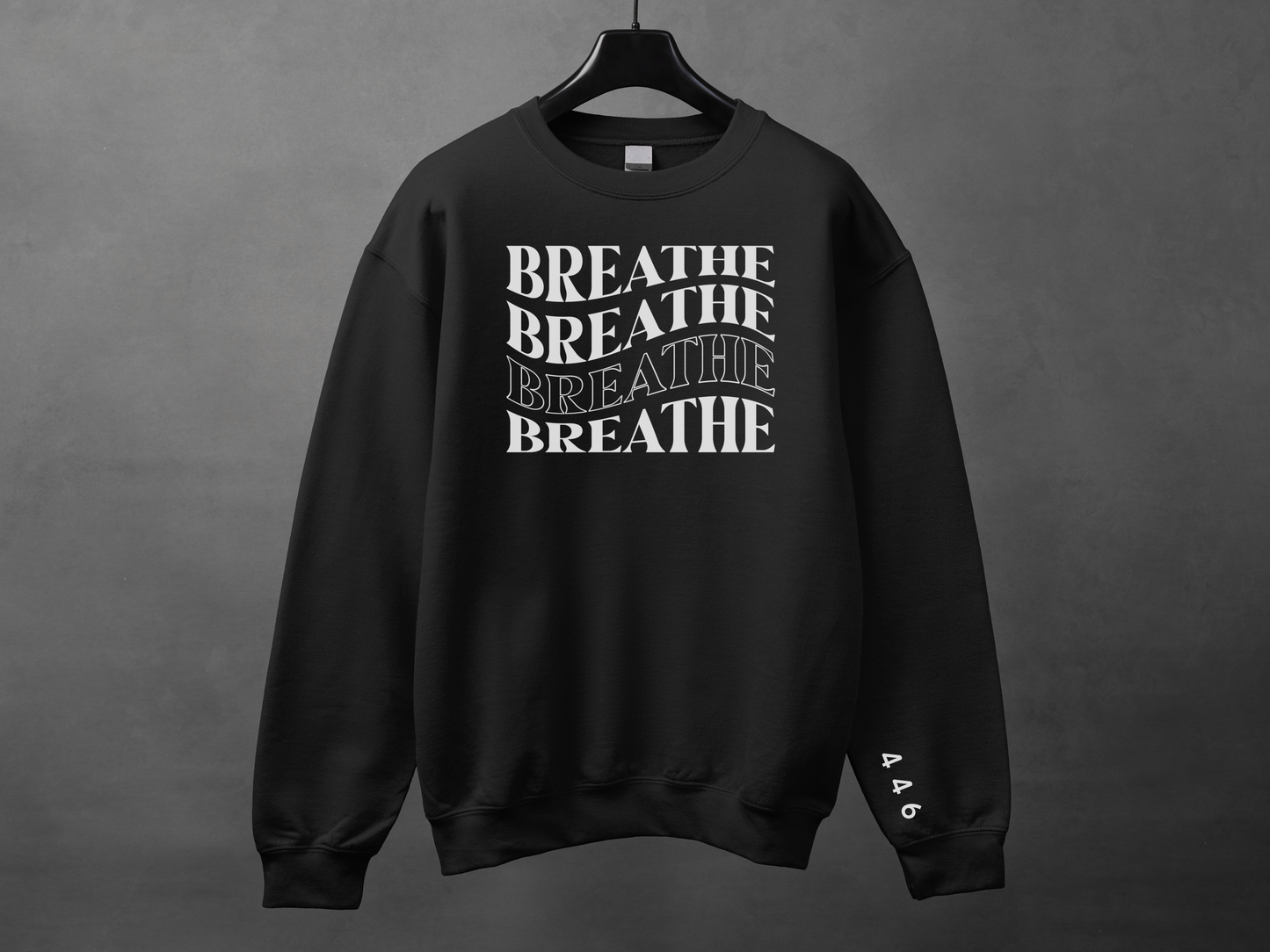 Crewneck unisexe «Breathe»