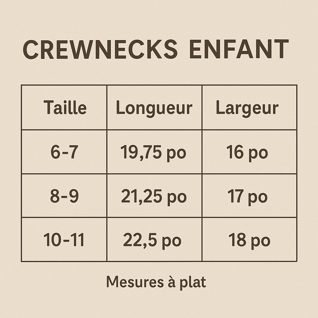 Crewneck enfant «Parle de toi avec amour»